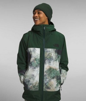 The North Face ThermoBall™ Eco Snow Triclimate® Hættejakke Herre Grøn | DK CSLOQ