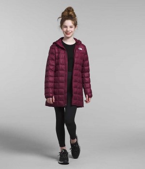 The North Face ThermoBall™ Parka Pige Bordeaux | DANMARK CSARI