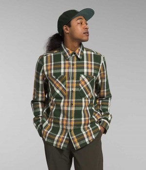 The North Face Valley Twill Flannel Skjorte Herre Flerfarvede | DK HIRKM