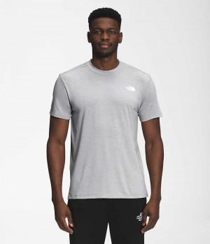 The North Face Wander Kort Sleeve T-Shirt Herre Grå | DANMARK TMZPF