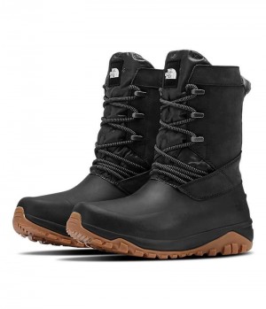 The North Face Yukiona Mid Vinterstøvler Dame Sort | DK HUDSJ