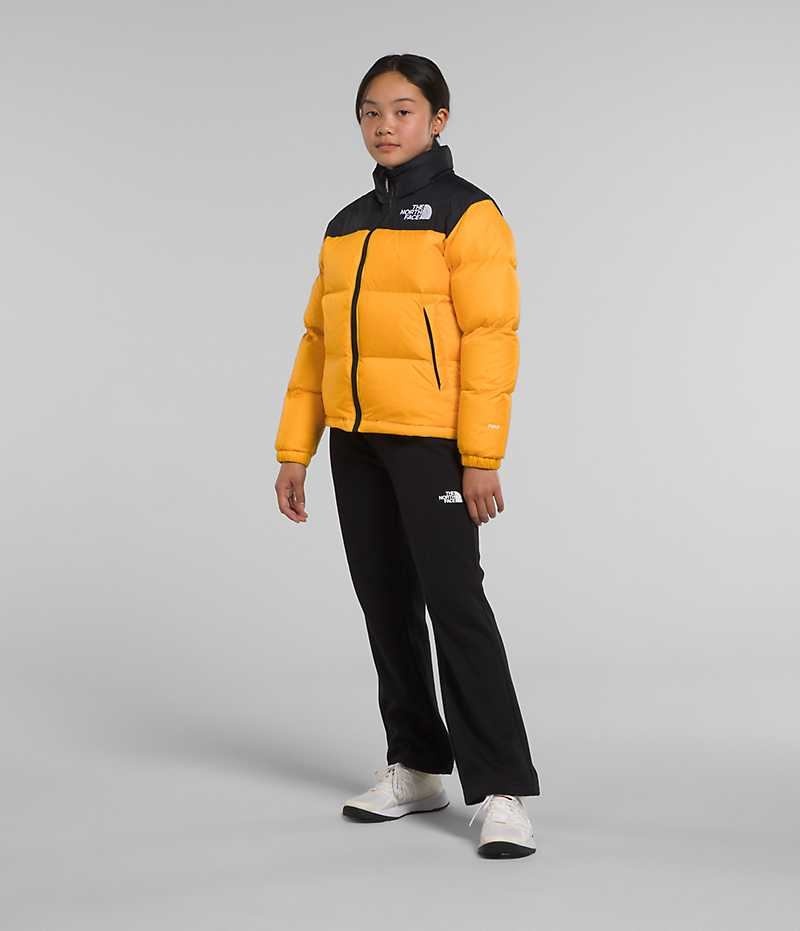 The North Face 1996 Retro Nuptse Dunjakke Pige Guld | DK RCMYV