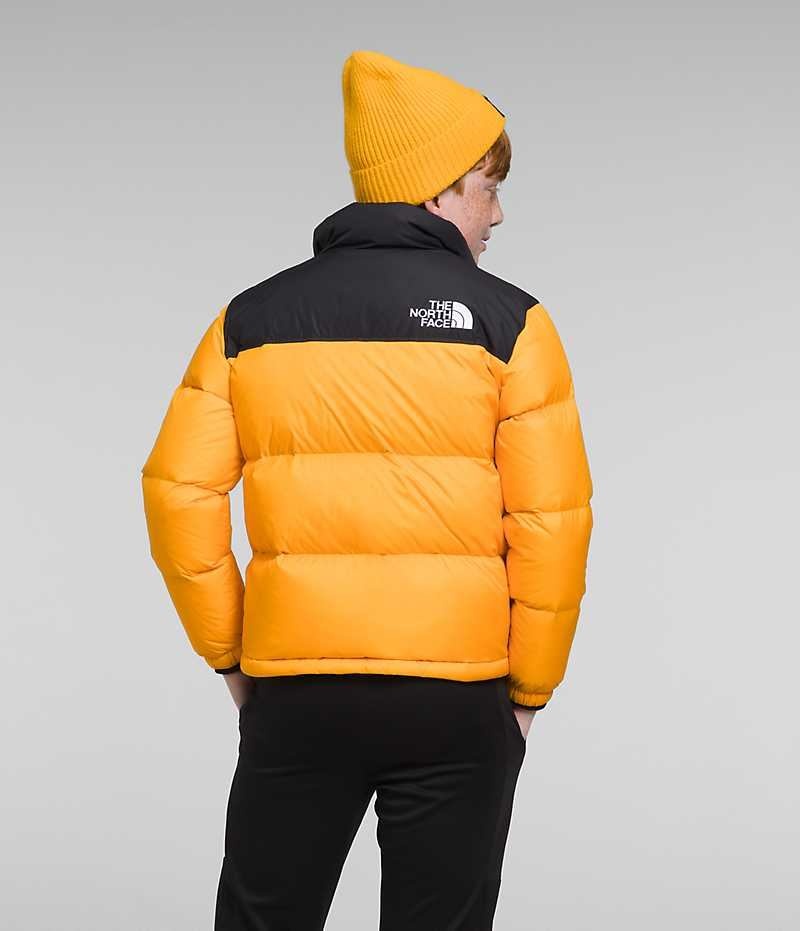 The North Face 1996 Retro Nuptse Dunjakke Drenge Guld | DK PBERL