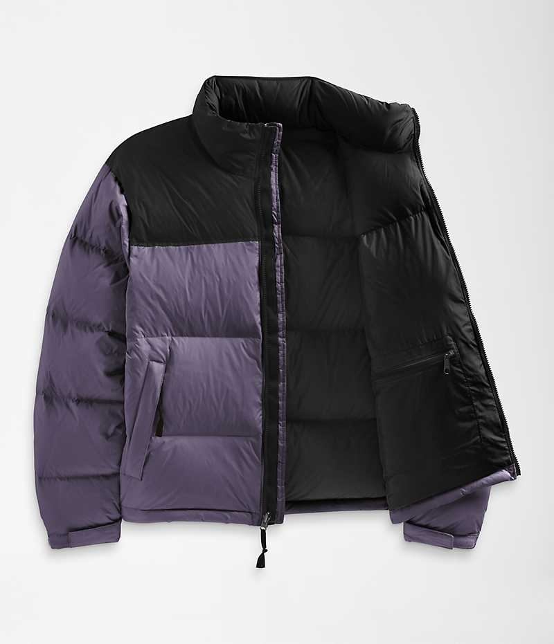 The North Face 1996 Retro Nuptse Dunjakke Herre Lilla Sort | DK WXLJD