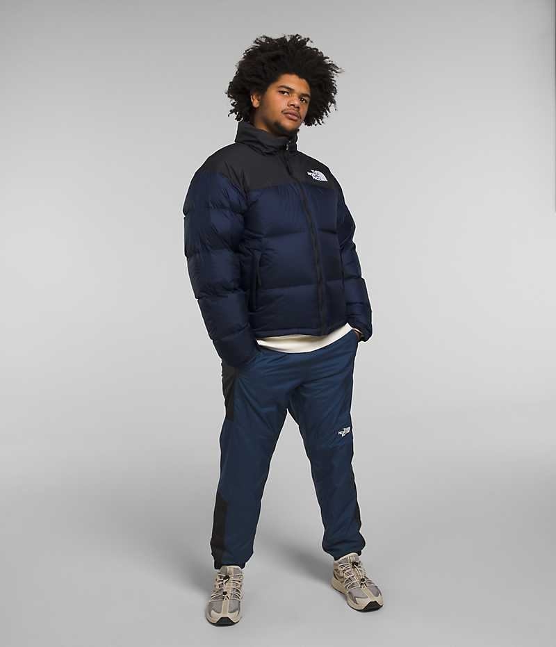 The North Face 1996 Retro Nuptse Dunjakke Herre Mørkeblå Sort | DK FBNVM