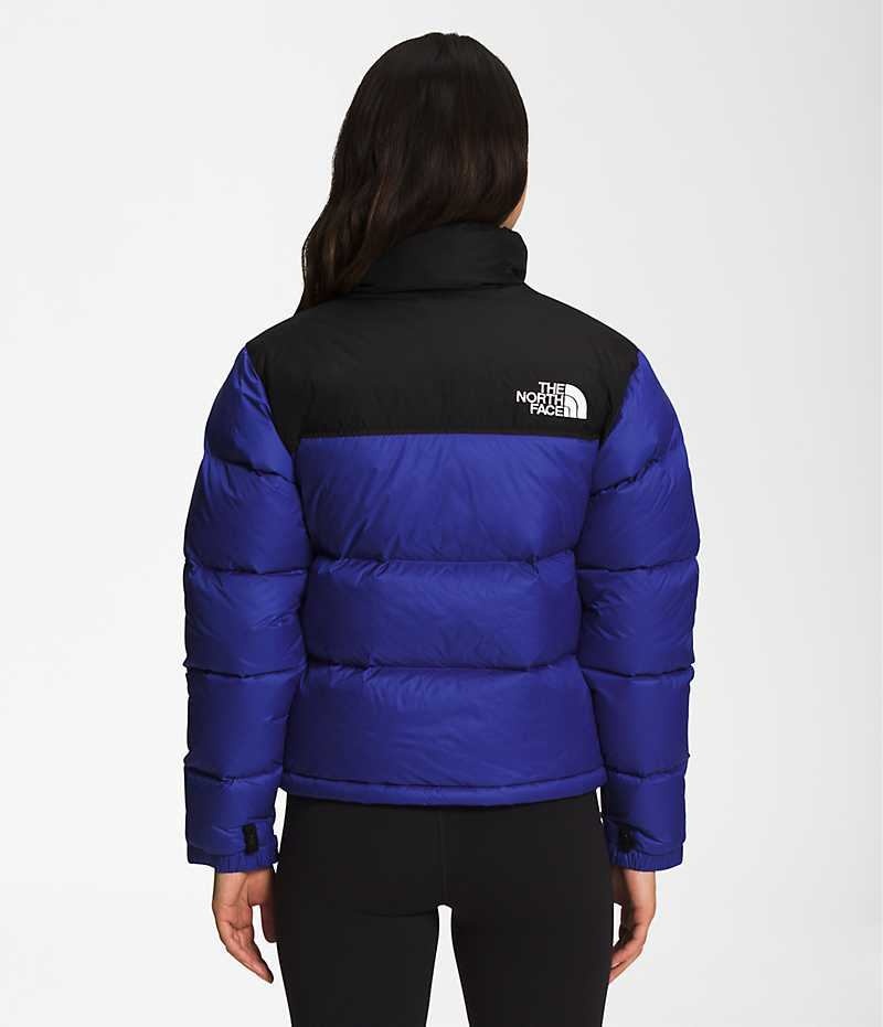 The North Face 1996 Retro Nuptse Dunjakke Dame Blå | DANMARK XKUOJ