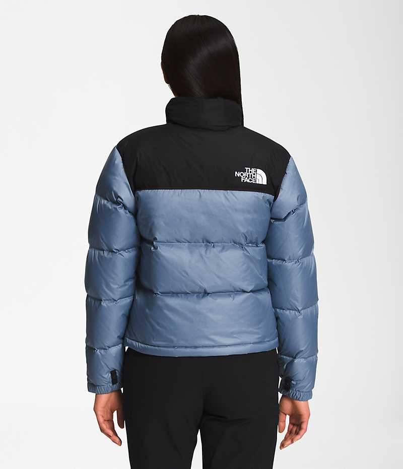 The North Face 1996 Retro Nuptse Dunjakke Dame Blå | DK JQGKE