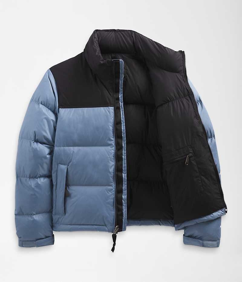 The North Face 1996 Retro Nuptse Dunjakke Dame Blå | DK JQGKE