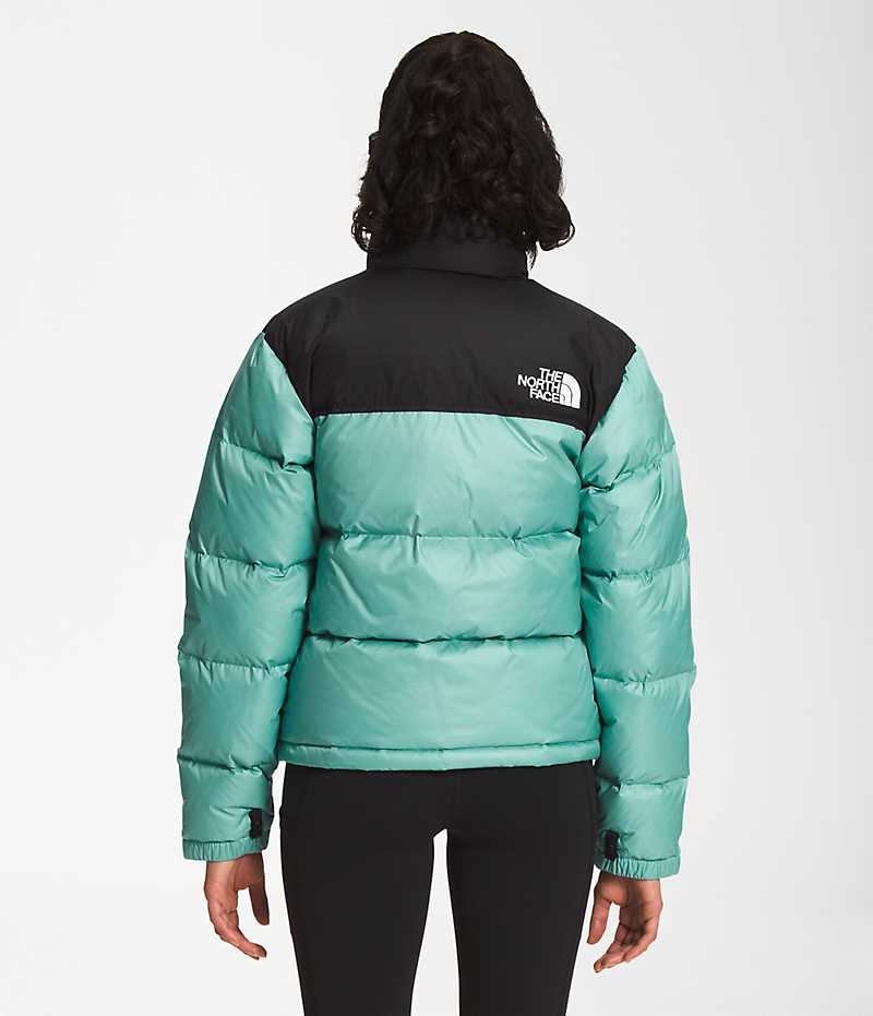 The North Face 1996 Retro Nuptse Dunjakke Dame Turkis | DK GYHBV