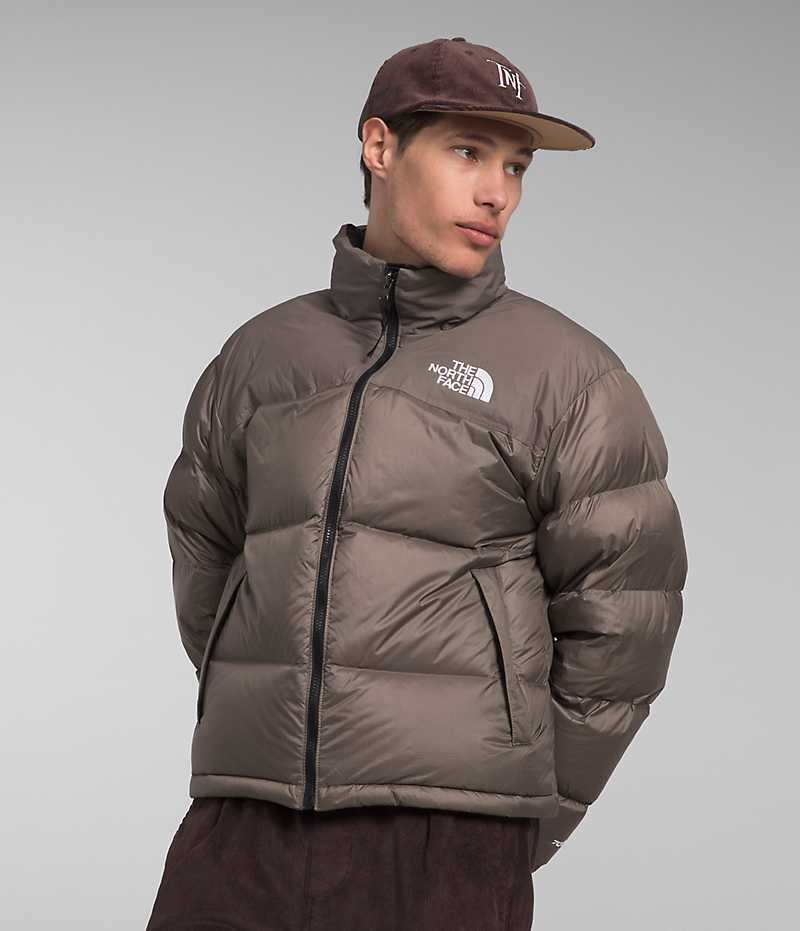 The North Face 1996 Retro Nuptse Dunjakke Herre Brune | DANMARK EDCIJ