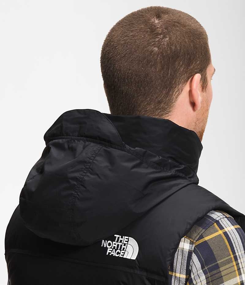 The North Face 1996 Retro Nuptse Dunvest Herre Sort | DANMARK ALKBO