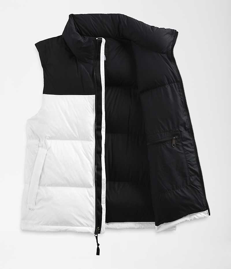 The North Face 1996 Retro Nuptse Dunvest Herre Hvide Sort | DK XBNTI