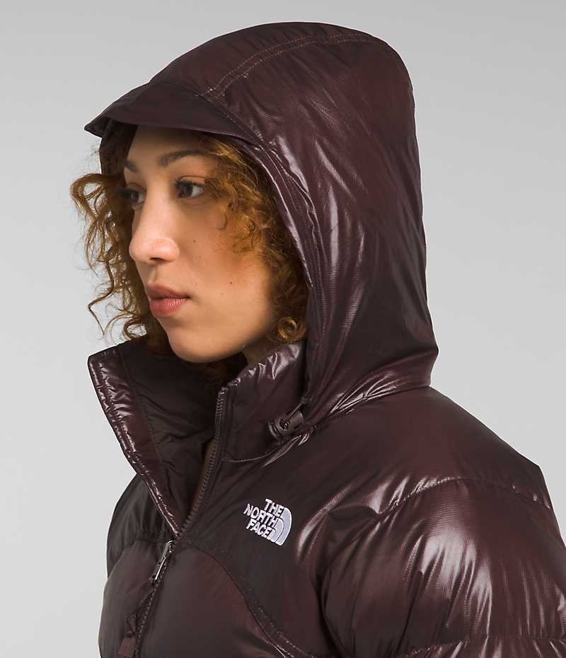 The North Face 2000 Retro Nuptse Dunjakke Dame Brune | DANMARK KXDRE