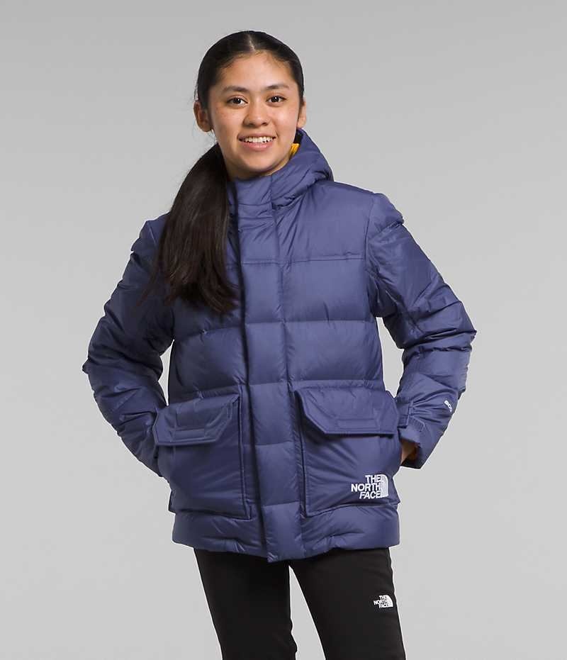 The North Face ’73 Parka Pige Blå | DANMARK HPIQS