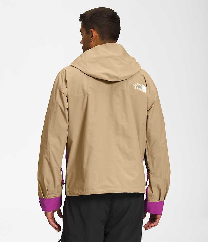 The North Face 86 Retro Mountain Regnjakke Herre Khaki Lilla Sort | DK YPONL