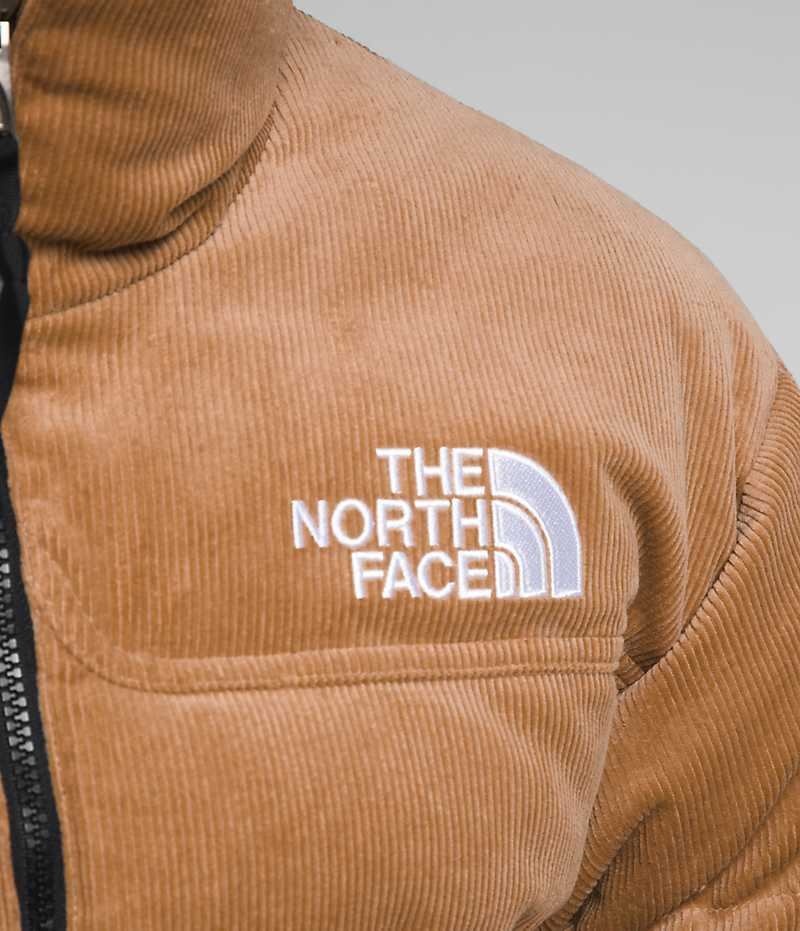 The North Face ’92 Reversible Nuptse Dunjakke Herre Khaki | DANMARK BPODJ