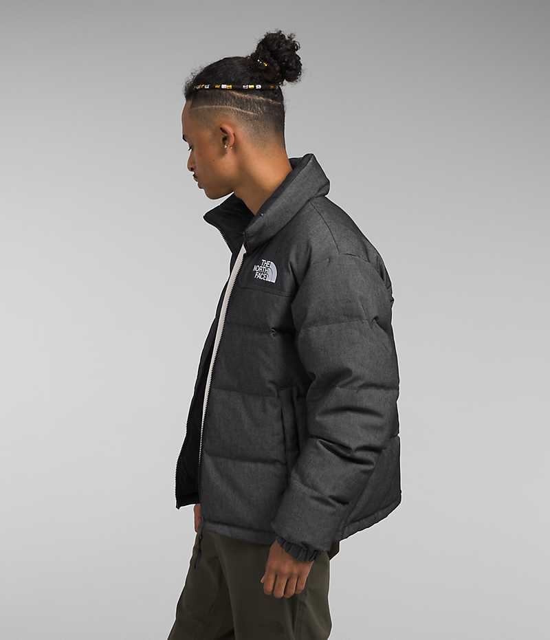 The North Face ’92 Reversible Nuptse Dunjakke Herre Sort | DK UJTQS