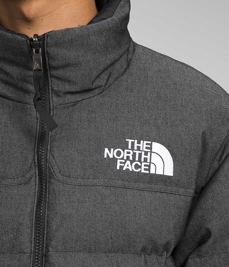 The North Face ’92 Reversible Nuptse Dunjakke Herre Sort | DK UJTQS