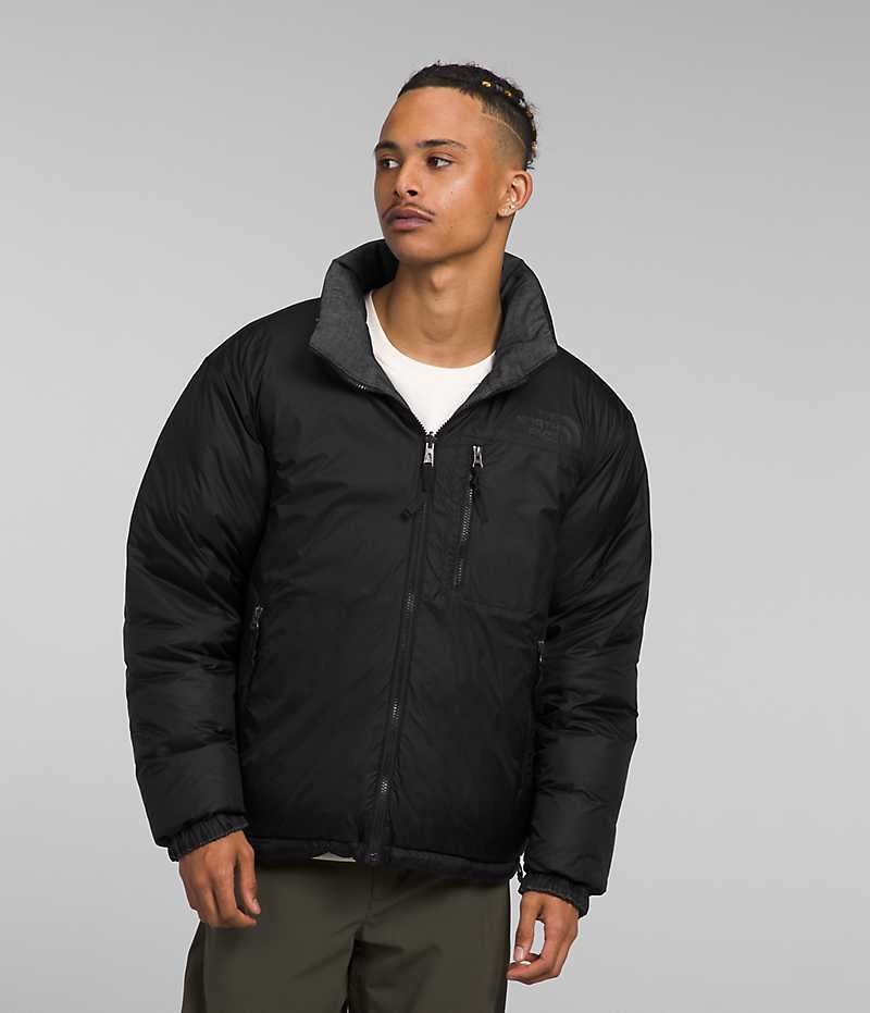 The North Face ’92 Reversible Nuptse Dunjakke Herre Sort | DK UJTQS