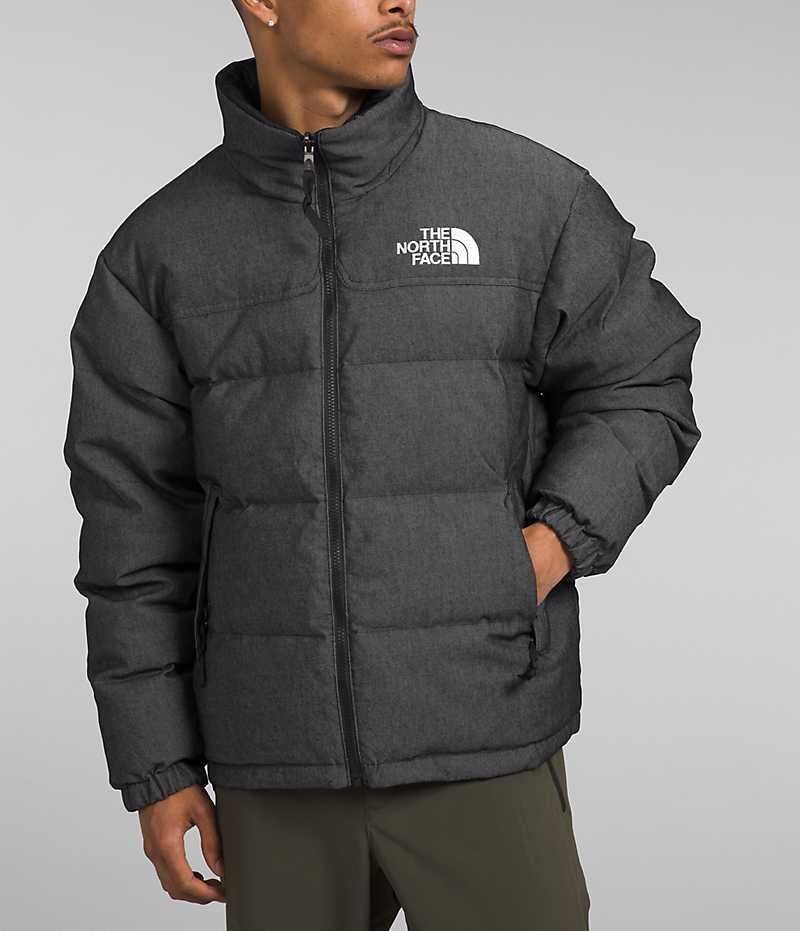 The North Face ’92 Reversible Nuptse Dunjakke Herre Sort | DK UJTQS