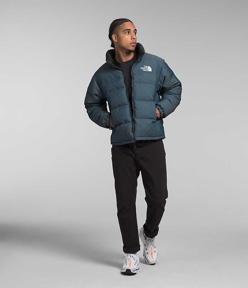 The North Face ’92 Reversible Nuptse Dunjakke Herre Blå | DANMARK XHORT