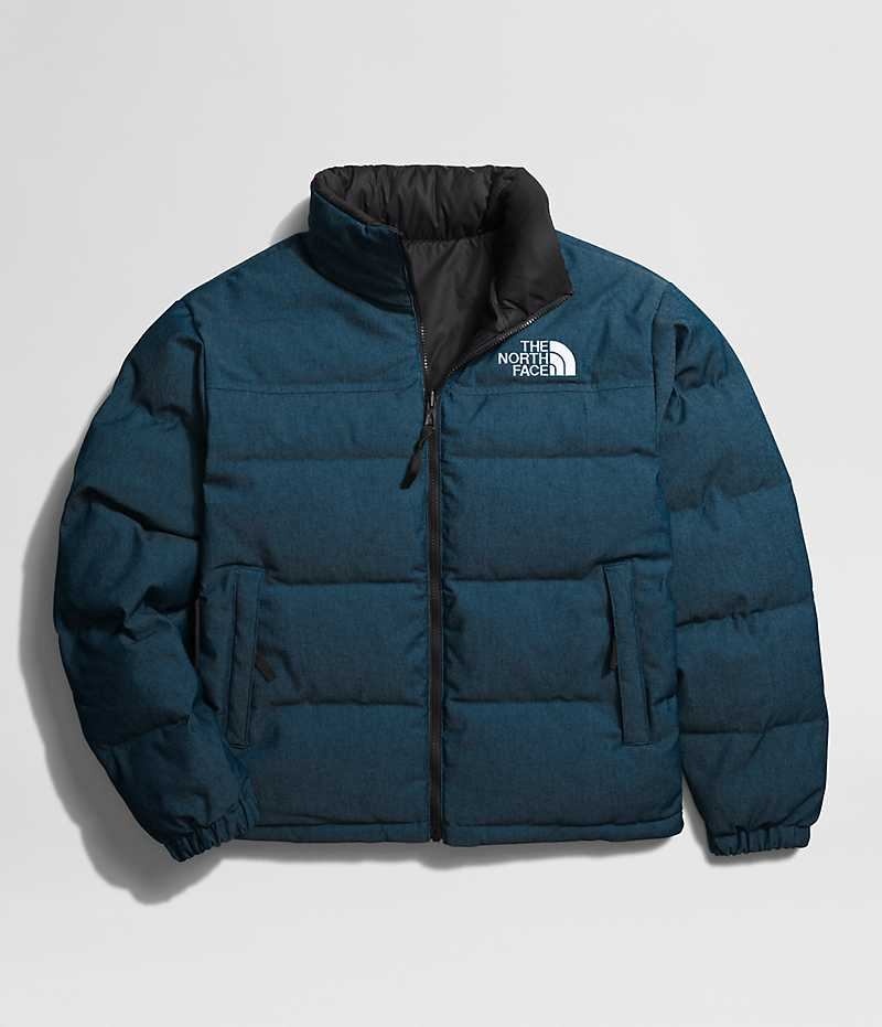 The North Face ’92 Reversible Nuptse Dunjakke Herre Blå | DANMARK XHORT