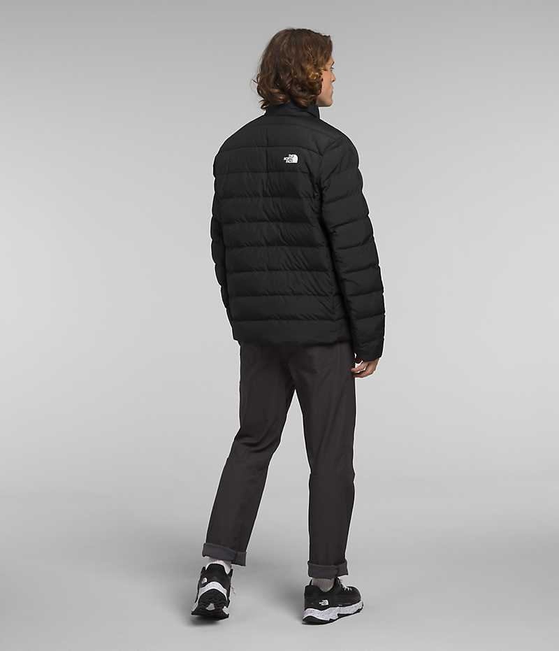 The North Face Aconcagua 3 Dunjakke Herre Sort | DANMARK VLBQM