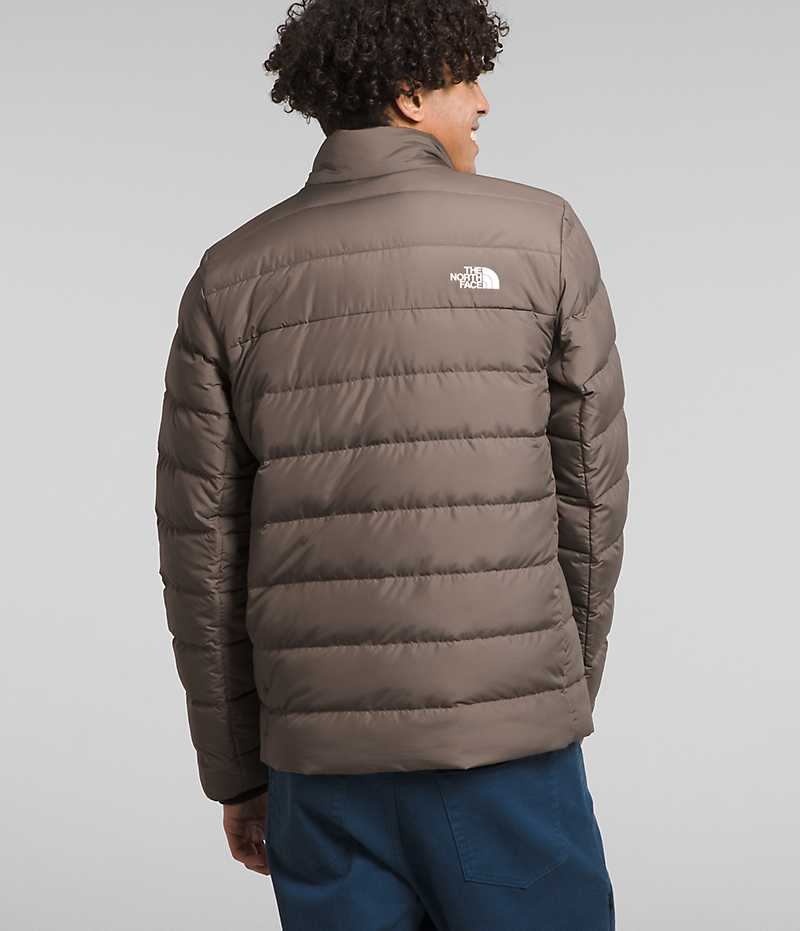 The North Face Aconcagua 3 Dunjakke Herre Brune | DK EBNZR