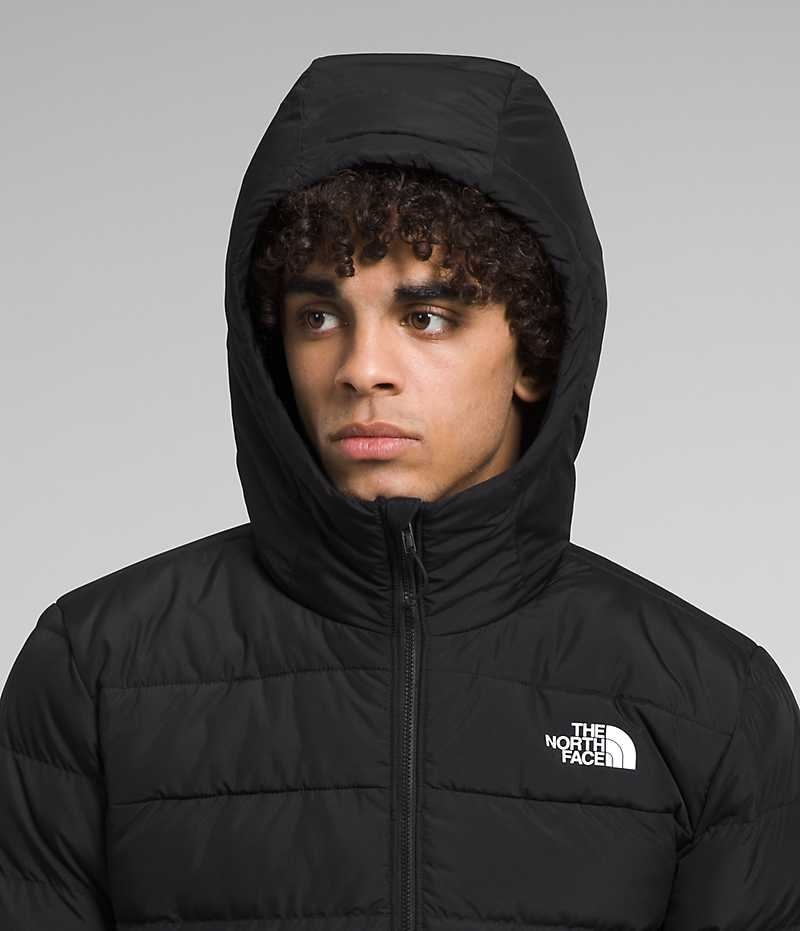 The North Face Aconcagua 3 Hoodie Dunjakke Herre Sort | DK SPDTB