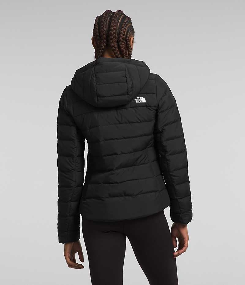 The North Face Aconcagua 3 Hoodie Dunjakke Dame Sort | DANMARK WOJVF