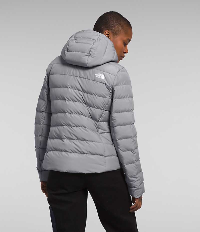 The North Face Aconcagua 3 Hoodie Dunjakke Dame Grå | DANMARK KUQAM