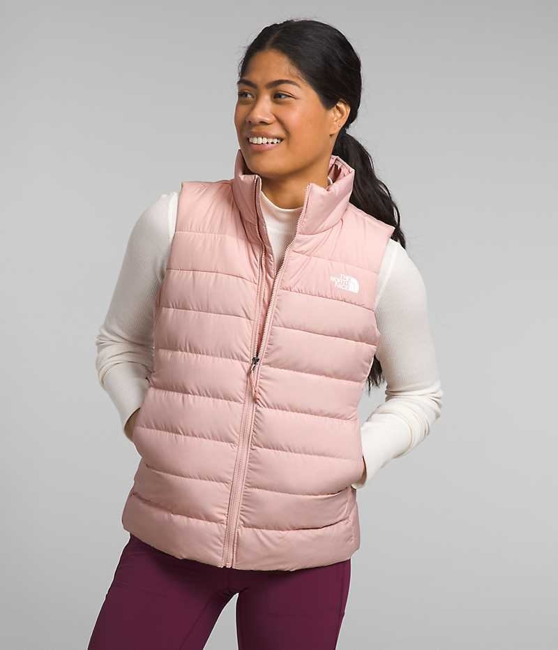 The North Face Aconcagua 3 Vest Dame Lyserød | DK WNUKY