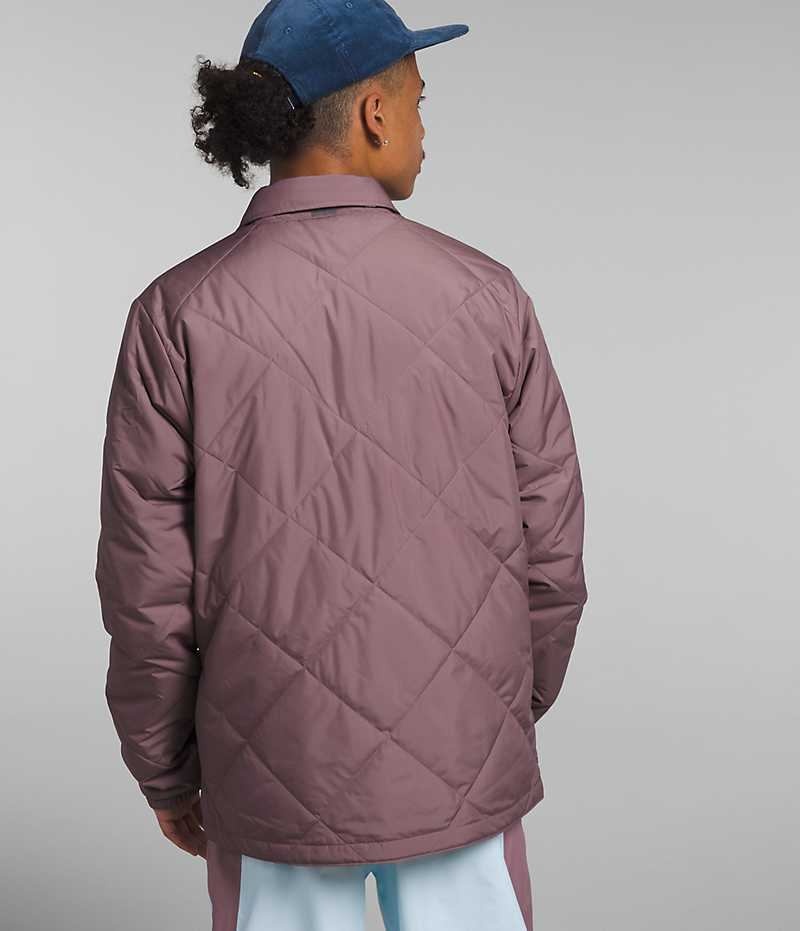 The North Face Afterburner Flannel Isolerede Jakker Herre Fuchsia | DANMARK AJNLF