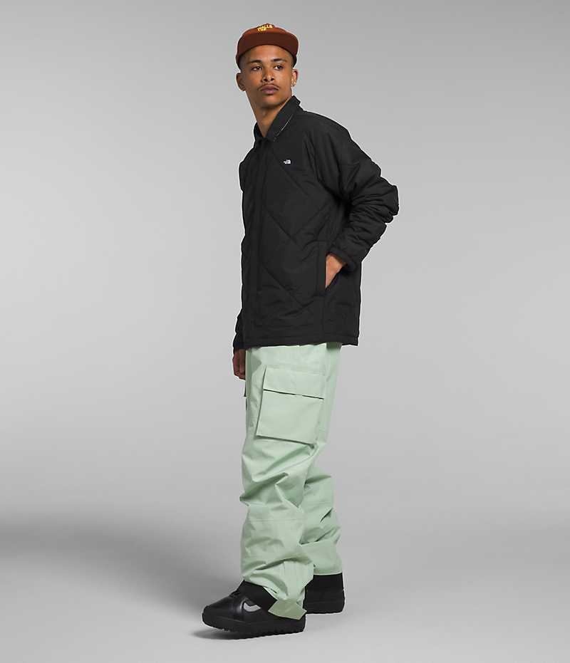 The North Face Afterburner Flannel Isolerede Jakker Herre Sort | DK KVBZN