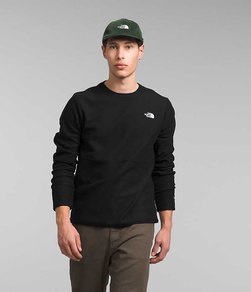 The North Face Alpine Polartec® 100 Crew Pullover Herre Sort | DK HOXCJ