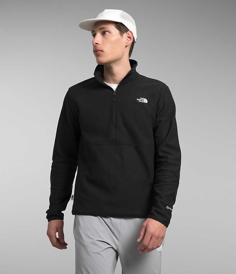 The North Face Alpine Polartec® 100 ½-Zip Pullover Herre Sort | DANMARK UNSZF