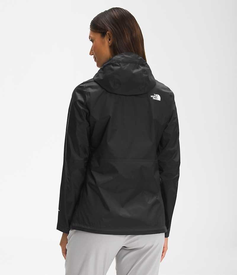 The North Face Alta Vista Regnjakke Dame Sort | DK PFYVQ