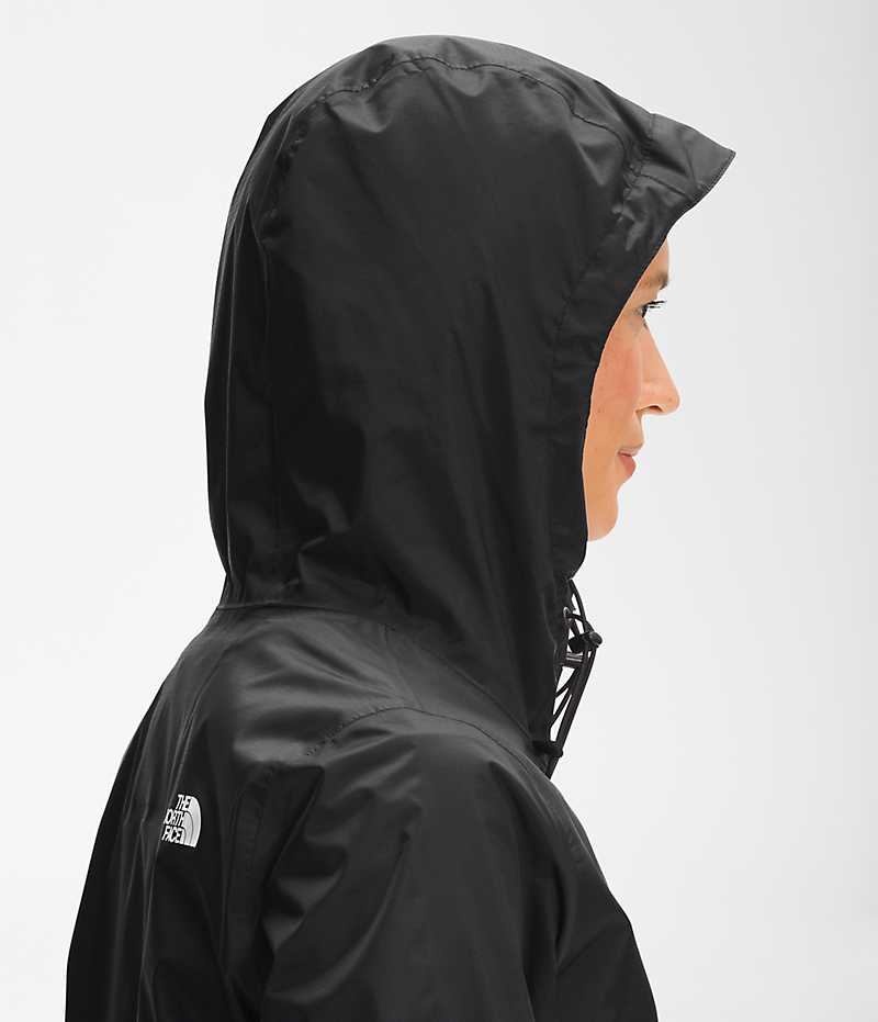 The North Face Alta Vista Regnjakke Dame Sort | DK PFYVQ