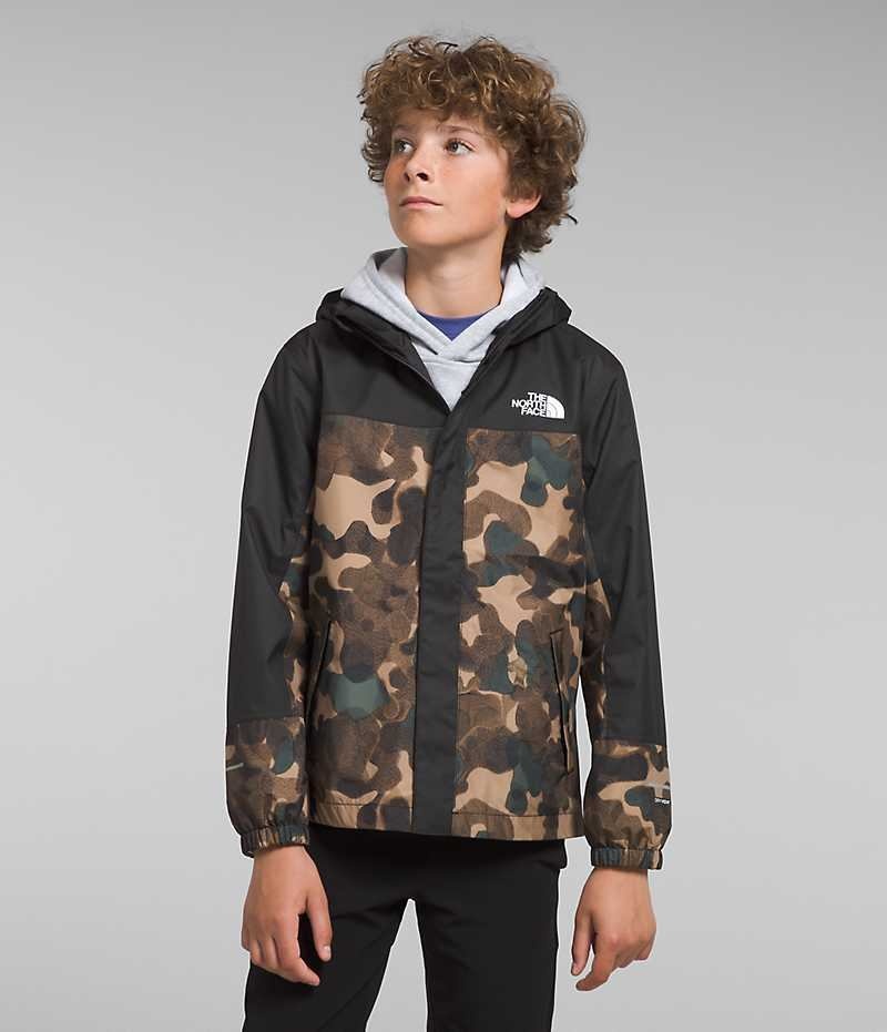 The North Face Antora Regnjakke Drenge Camo | DANMARK TLGRD