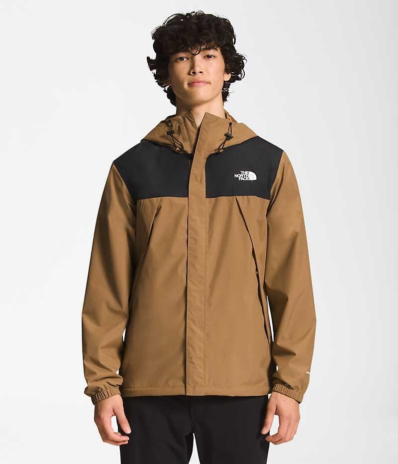 The North Face Antora Regnjakke Herre Sort Brune | DK SQVBU