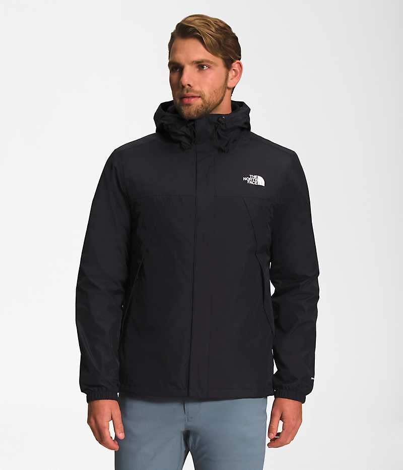 The North Face Antora Triclimate® Isolerede Jakker Herre Sort | DANMARK ZNCEM