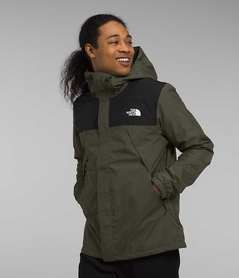 The North Face Antora Triclimate® Isolerede Jakker Herre Grå Sort | DANMARK SRVAY