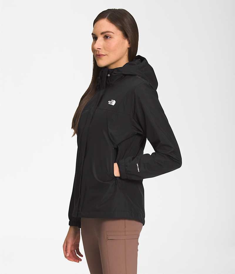 The North Face Antora Triclimate® Regnjakke Dame Sort | DANMARK BONYJ