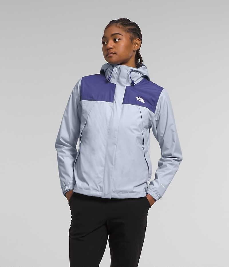 The North Face Antora Triclimate® Regnjakke Dame Blå | DK JUPNC