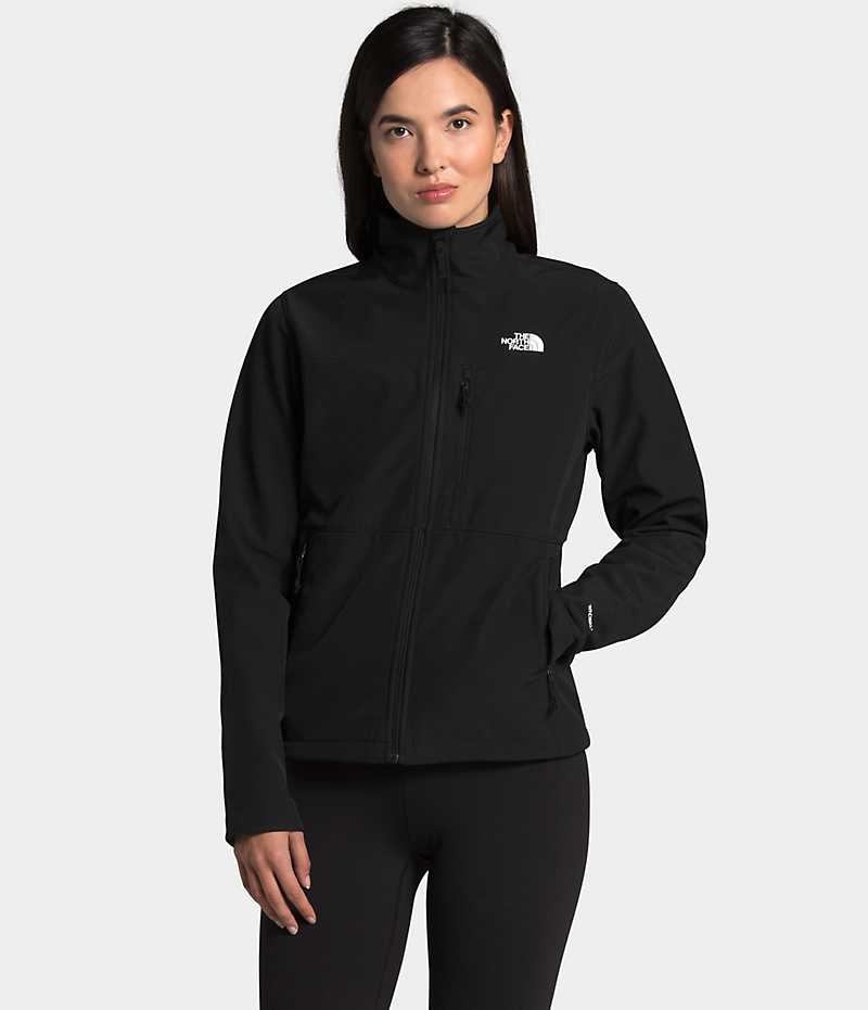 The North Face Apex Bionic Softshell Jakke Dame Sort | DANMARK ZBGIJ