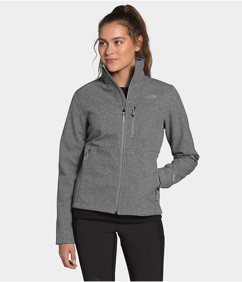 The North Face Apex Bionic Softshell Jakke Dame Grå | DK LXBOA