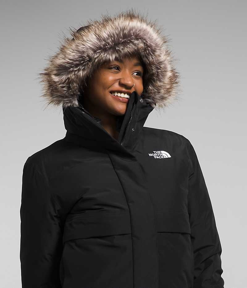 The North Face Arctic Bomberjakke Dame Sort | DK OHQTA