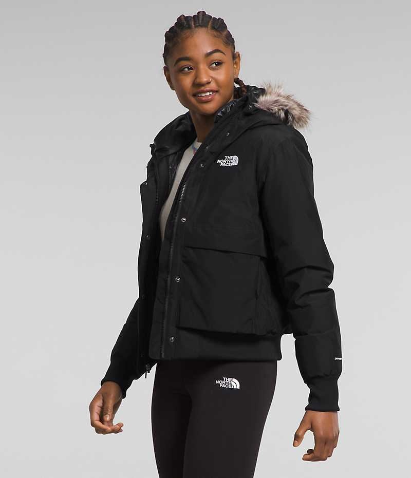 The North Face Arctic Bomberjakke Dame Sort | DK OHQTA