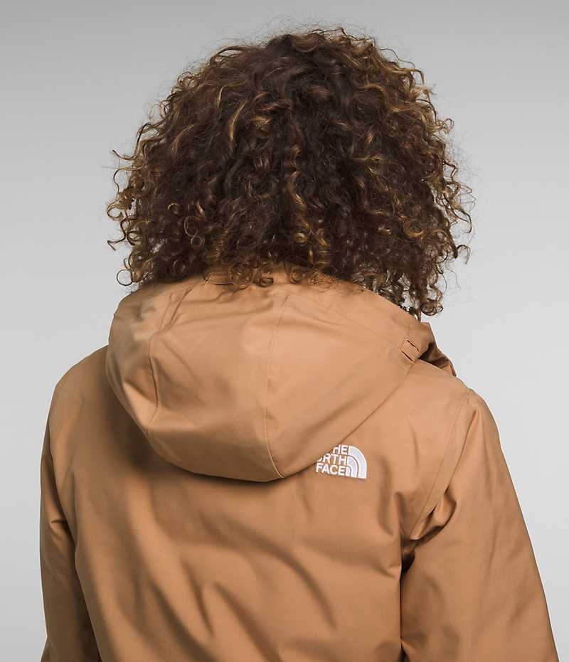 The North Face Arctic Parka Dame Brune | DANMARK CBXZI