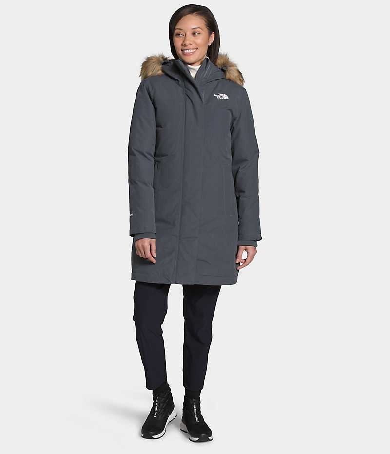 The North Face Arctic Parka Dame Grå | DK ZGPUB